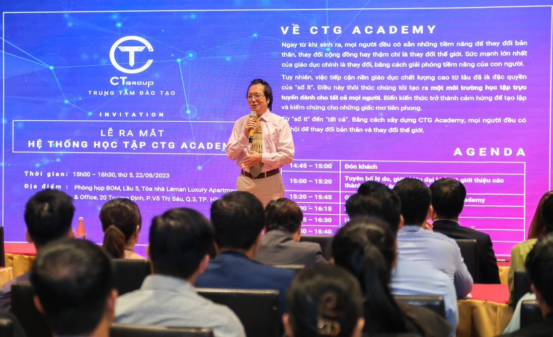 CTG ACADEMY - KHƠI DẬY NHỮNG GIẤC MƠ TIÊN PHONG